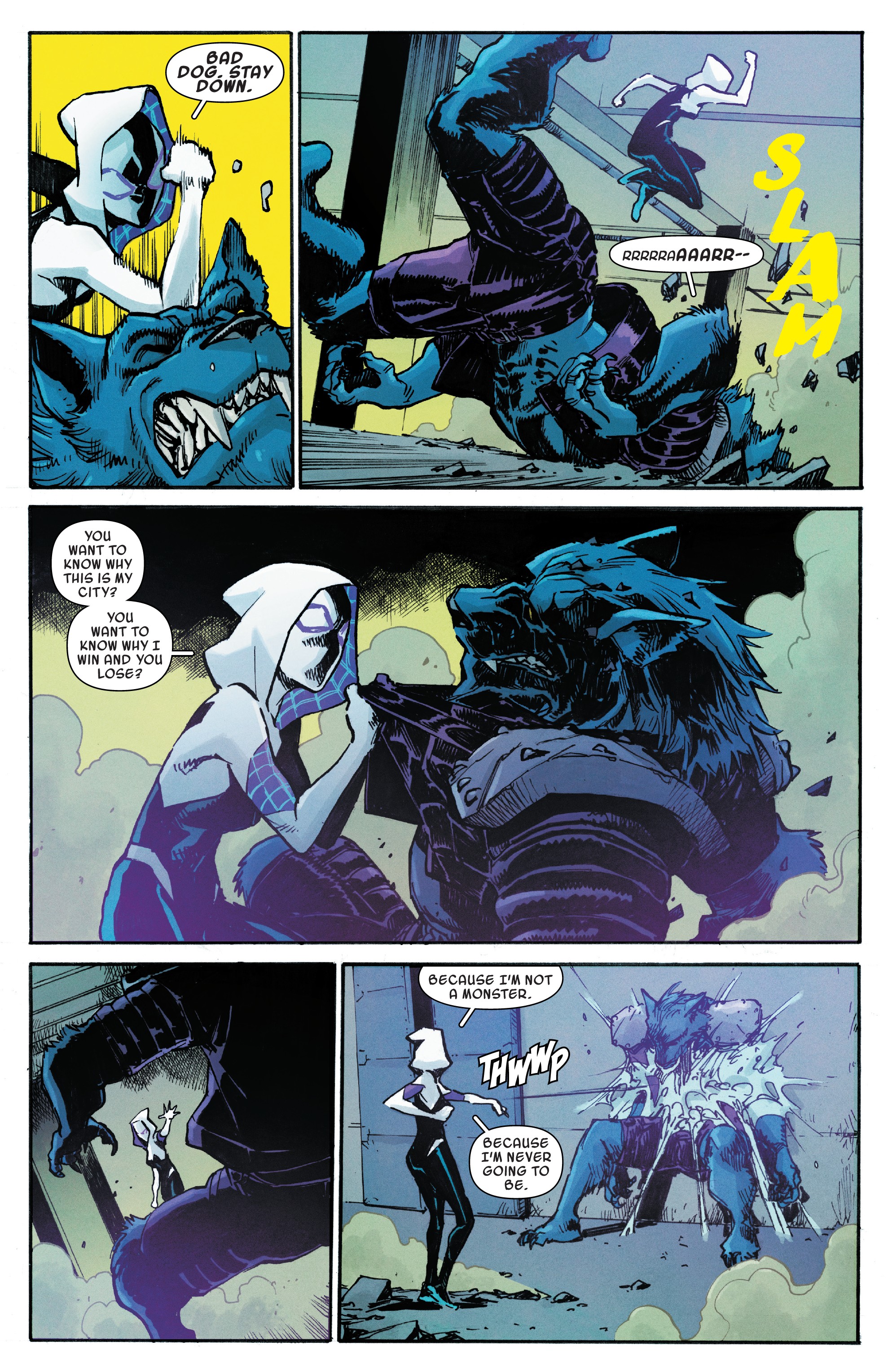 Read online Spider-Gwen: Ghost-Spider comic -  Issue #9 - 21