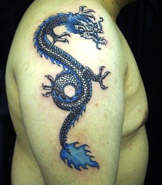 great chinese dragon tattooing