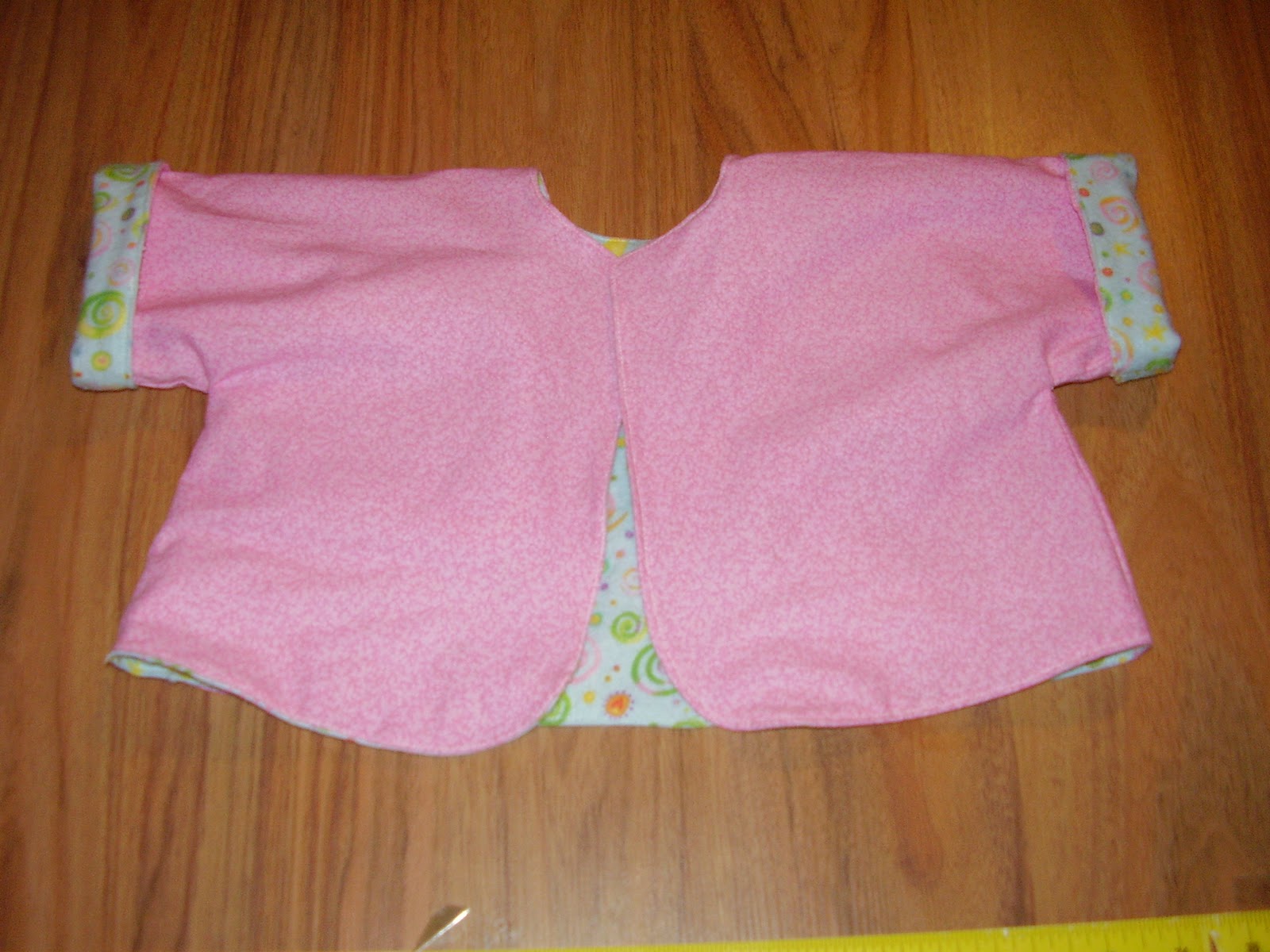 Sewing and Growing Easy Baby Jacket to Sew Another OneYard Wonders