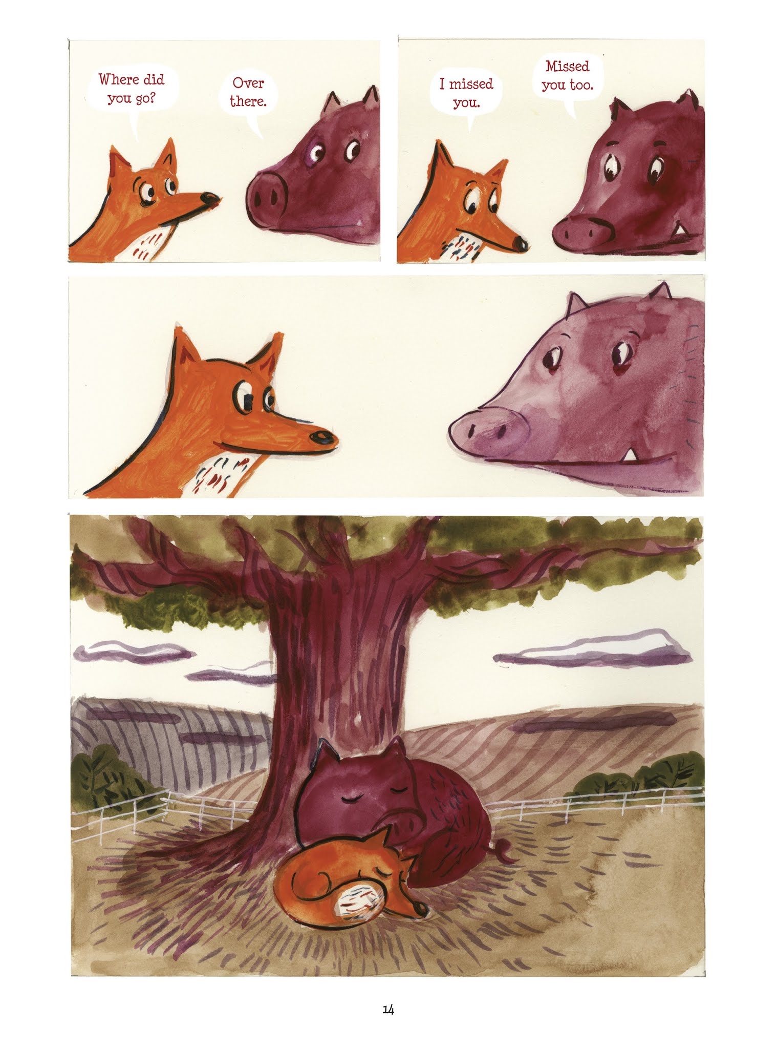 Read online Tiny Fox and Great Boar comic -  Issue #1 - 15