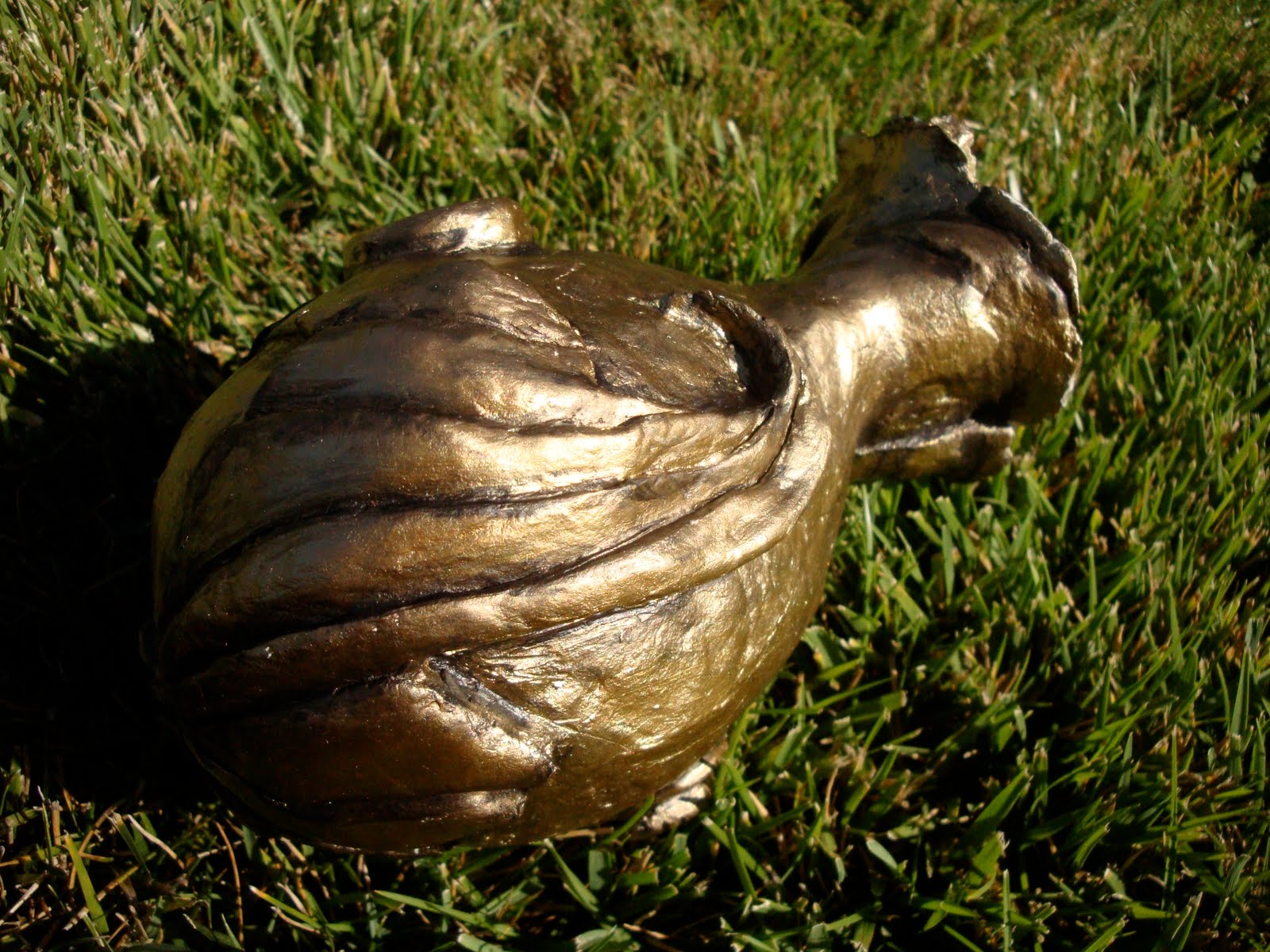 Grant Lin Summer Work_ Airdry Clay Sculpture, Head