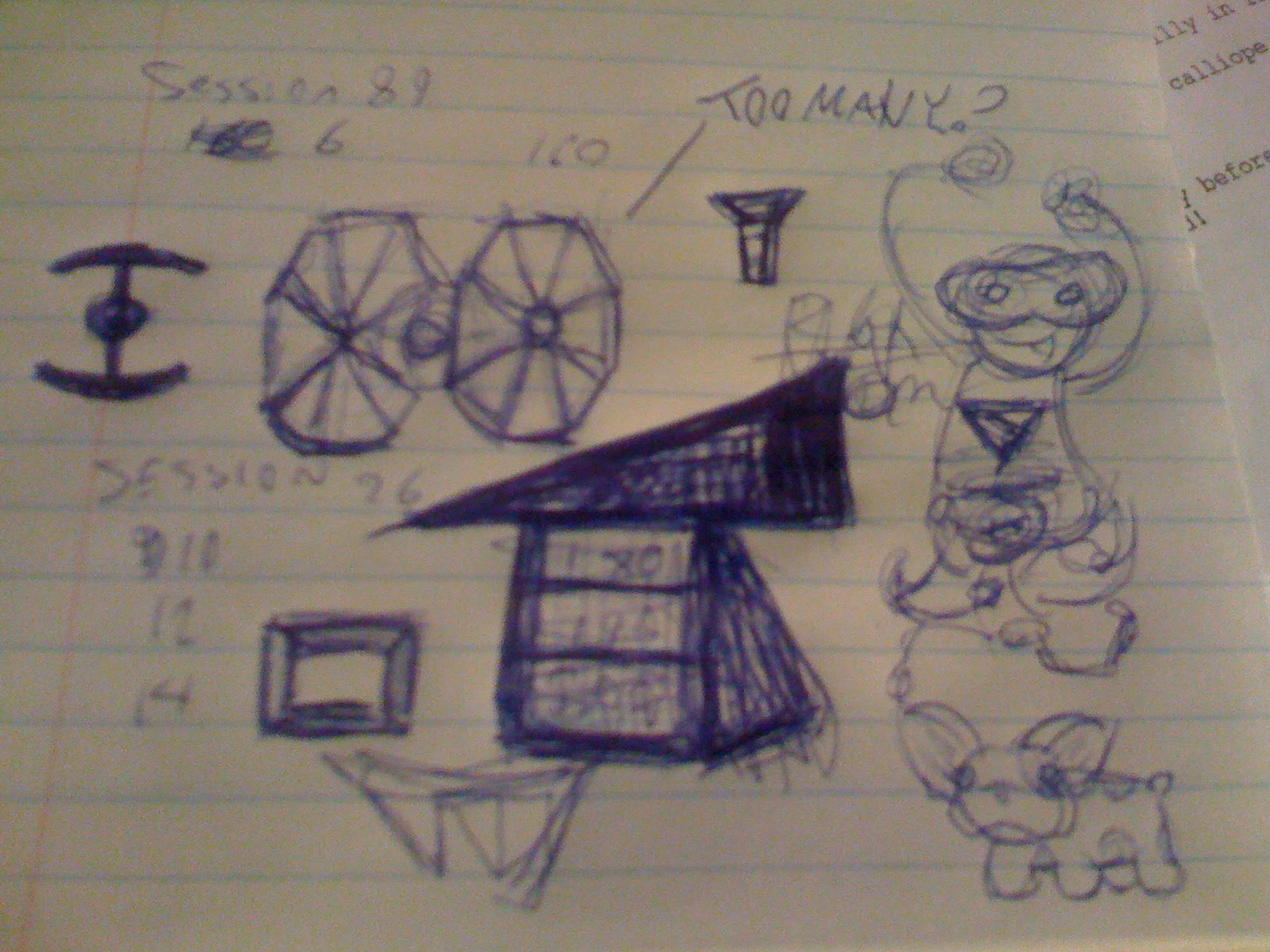 A Million Bad Drawings: This is just sad... Doodles? Bad Drawing #39