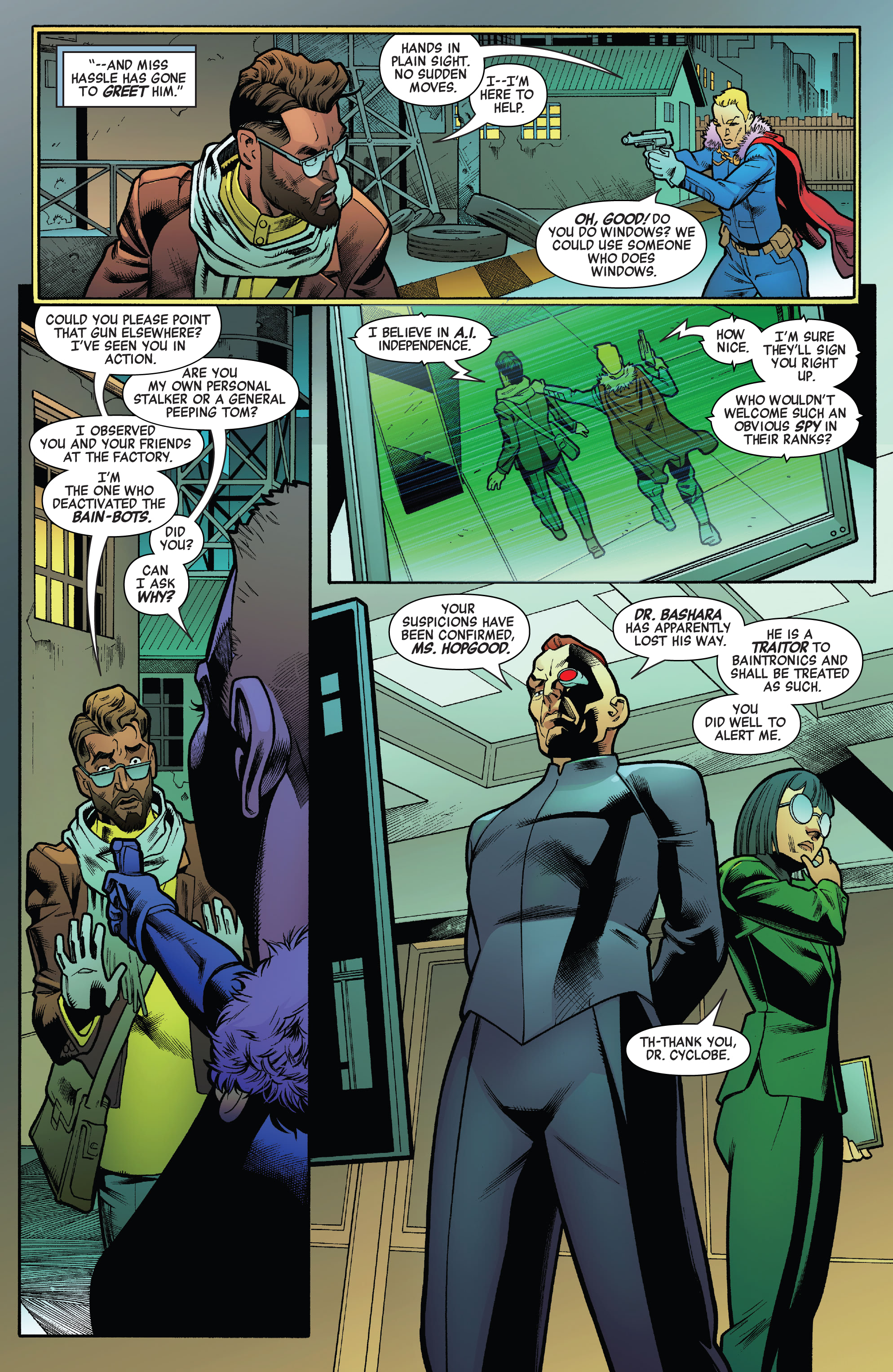 Read online 2020 Machine Man comic -  Issue #1 - 29