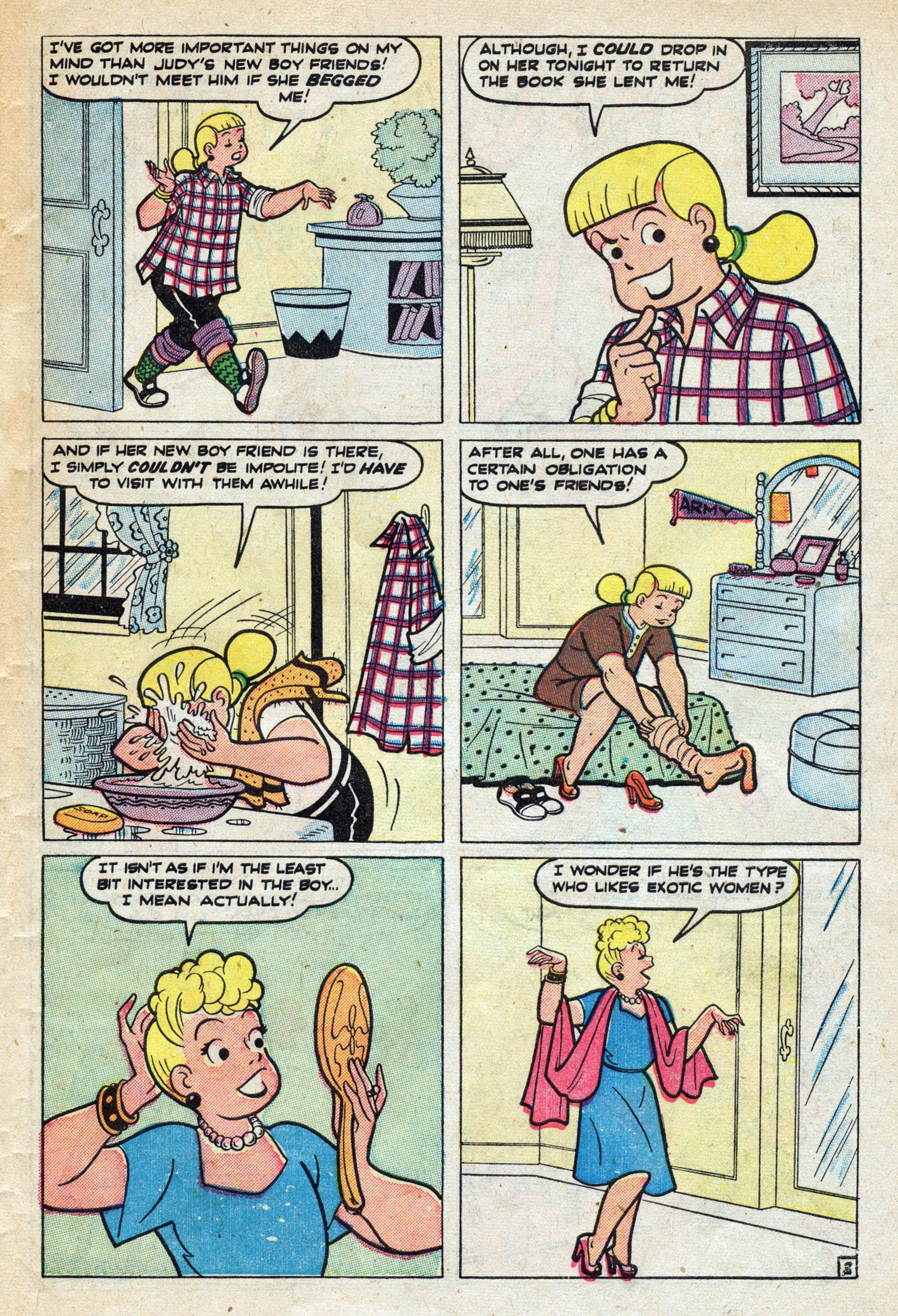 Read online Junior Miss (1947) comic -  Issue #39 - 31