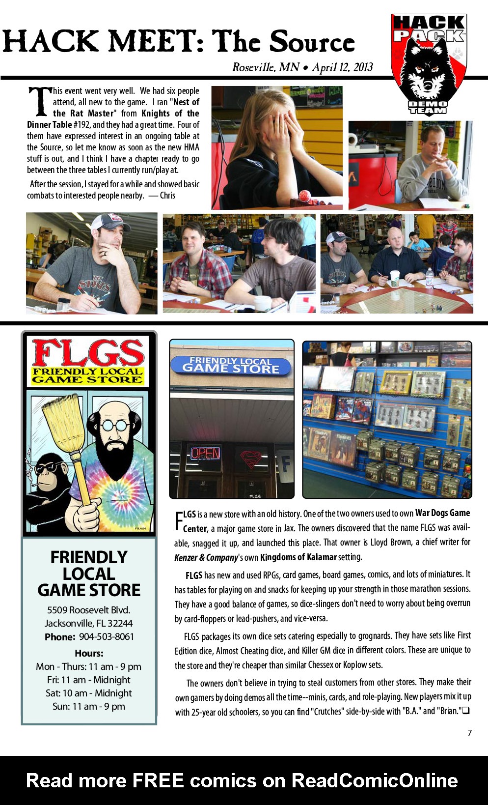 Read online Knights of the Dinner Table comic -  Issue #202 - 9