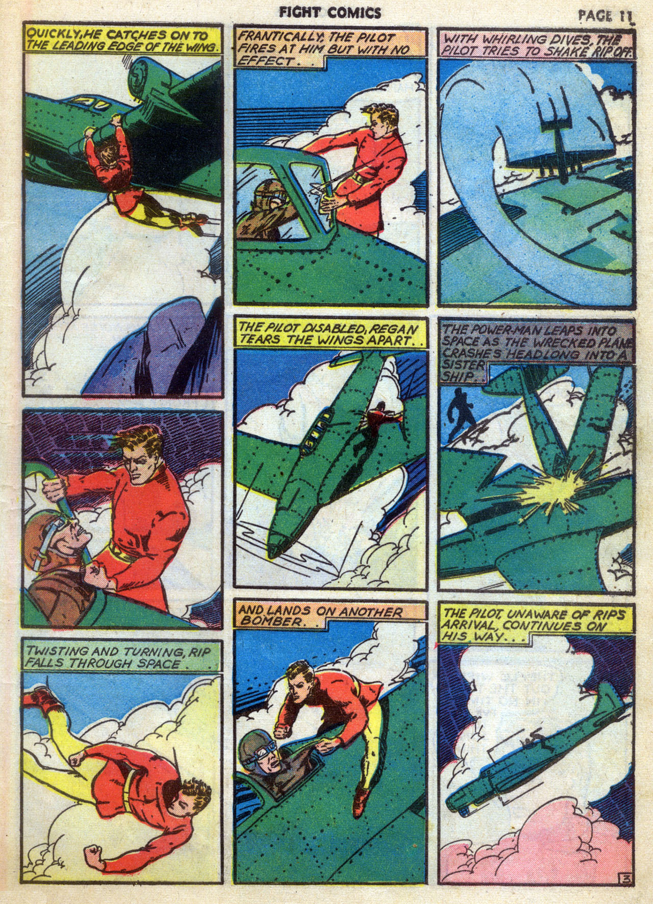 Read online Fight Comics comic -  Issue #9 - 13