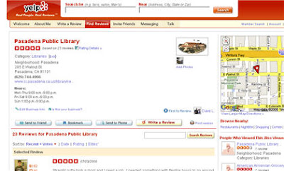 Pasadena Public Library Review on Yelp.com