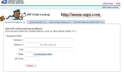 USPS Zip Code Locator
