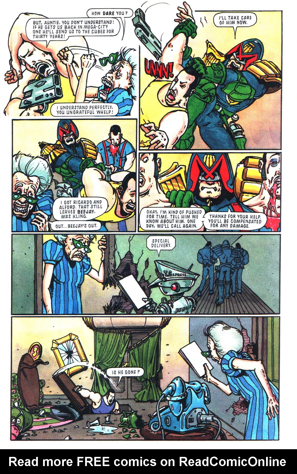 Read online Judge Dredd: The Megazine (vol. 2) comic -  Issue #3 - 7