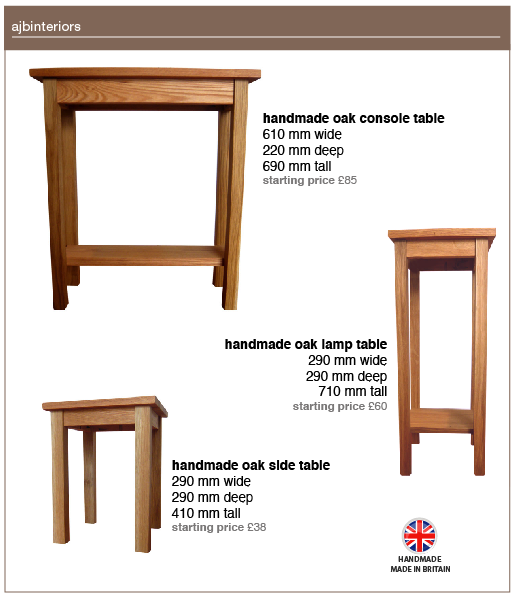 ajb interiors new handmade furniture on ebay