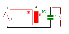 Parallel RC circuit formula and phasor diagram - EngineerMaths Power