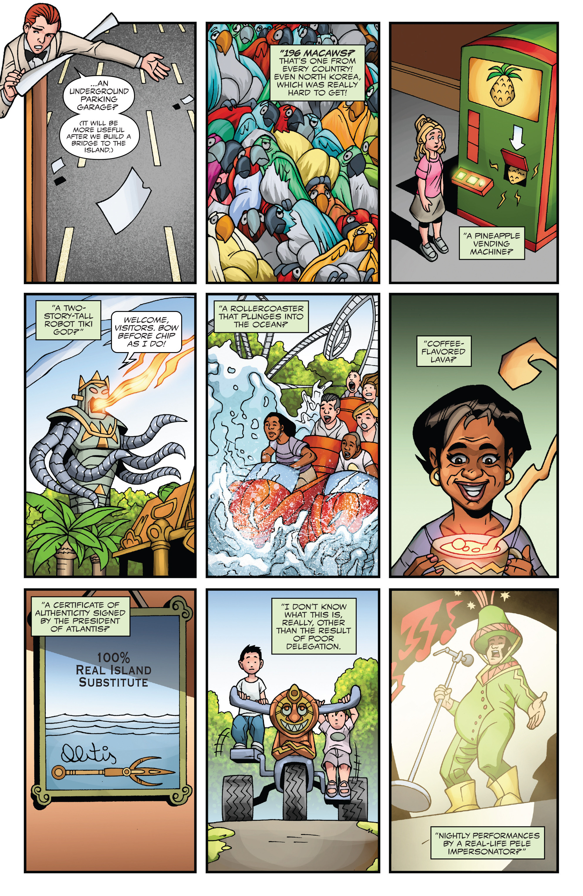 Read online Enchanted Tiki Room comic -  Issue #4 - 5
