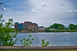 MISSOURI RIVER AND NEW FEDERAL COURT HOUSE
