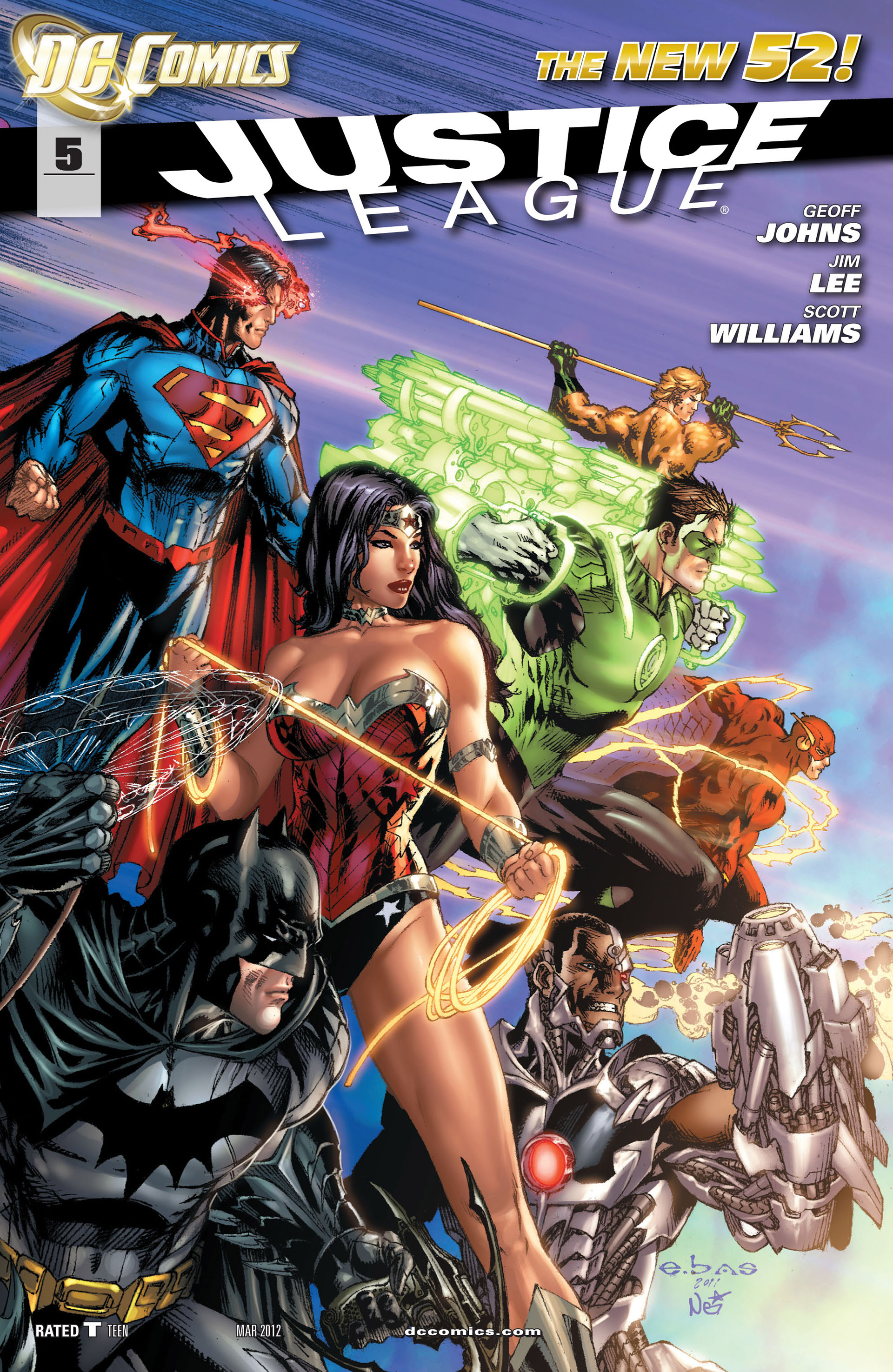 Read online Justice League (2011) comic -  Issue #5 - 2