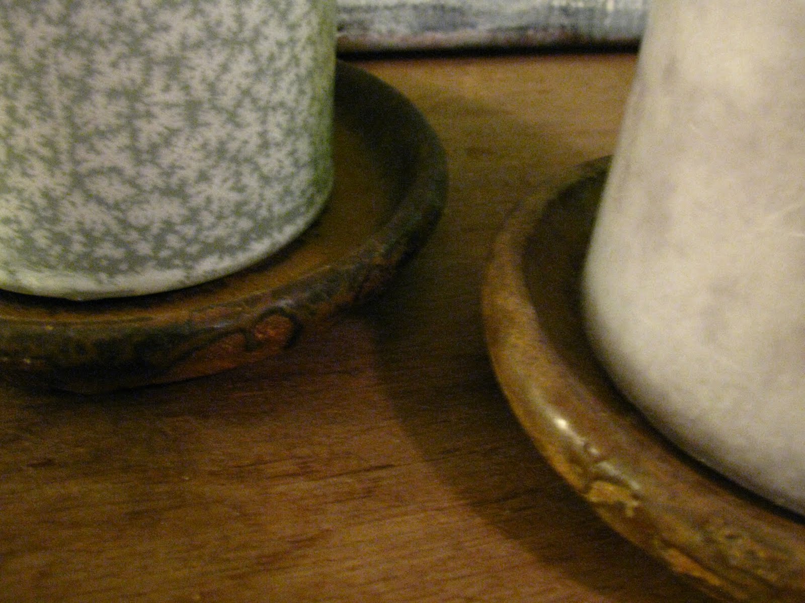 Transitioned Pottery Candle Holders