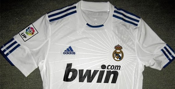 Así es la camiseta del Real Madrid 2010/2011
