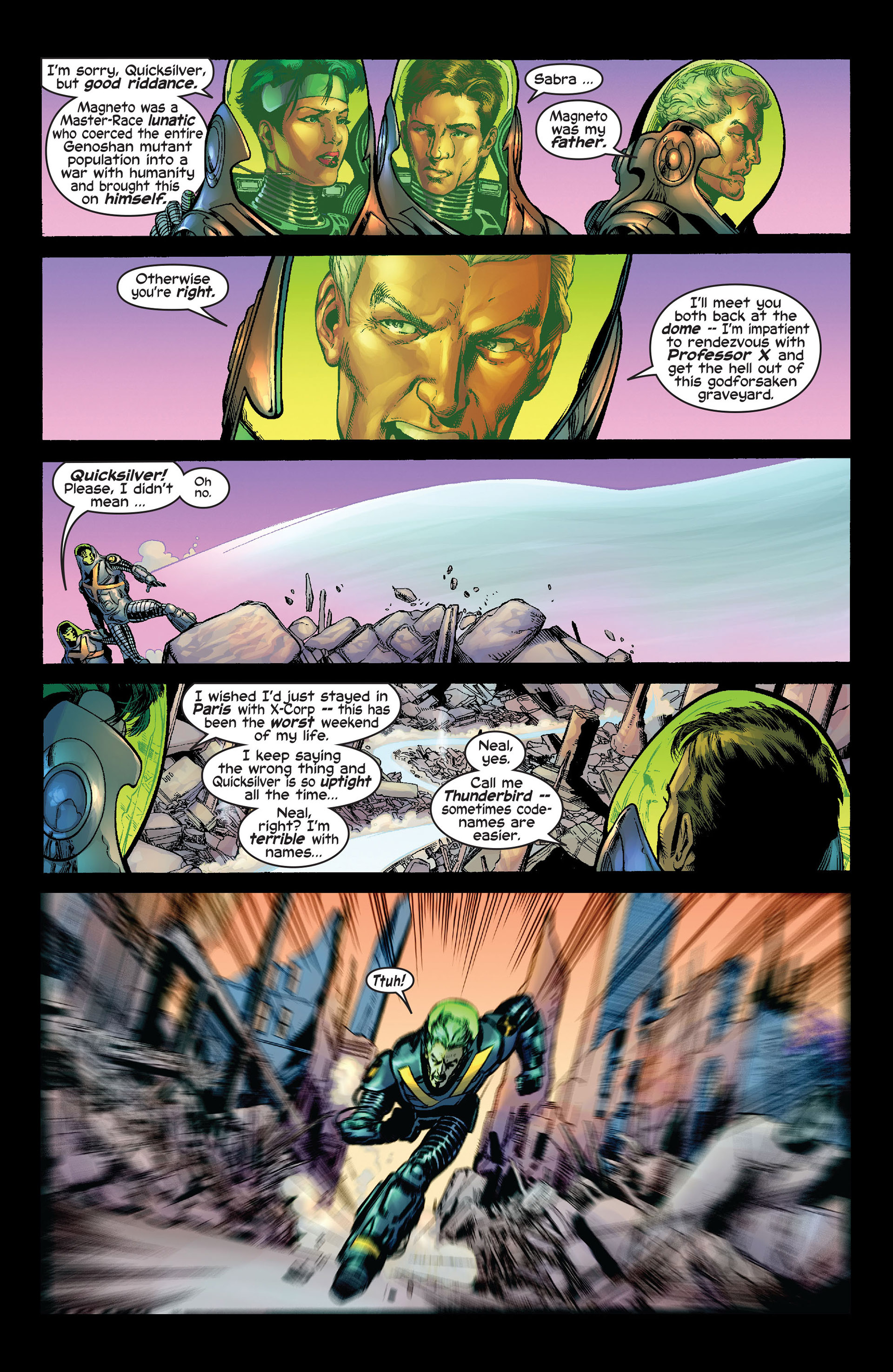 Read online New X-Men (2001) comic -  Issue #132 - 3