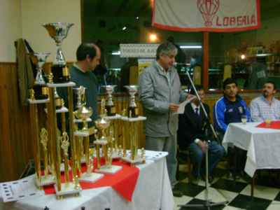 Primer Torneo de Ajedrez Ciudad de Lobería