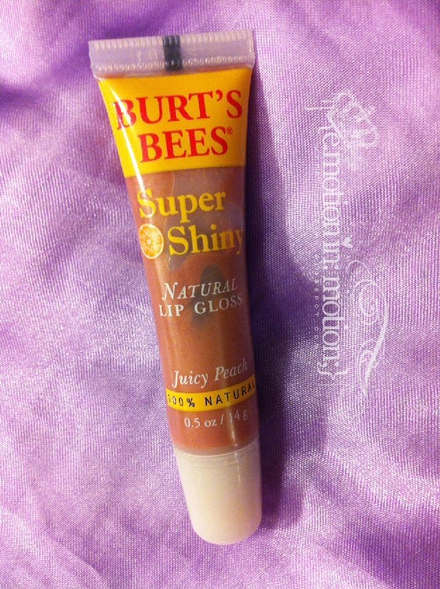 It's spelled with a "Y" Review Burt's Bees Super Shiny Lipgloss in