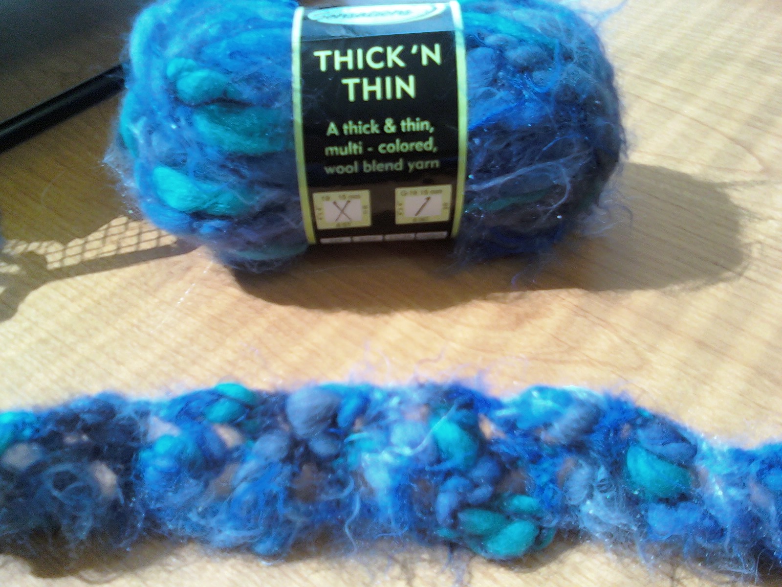 Mythical Magpie JoAnn's Sensations Thick n' Thin Yarn