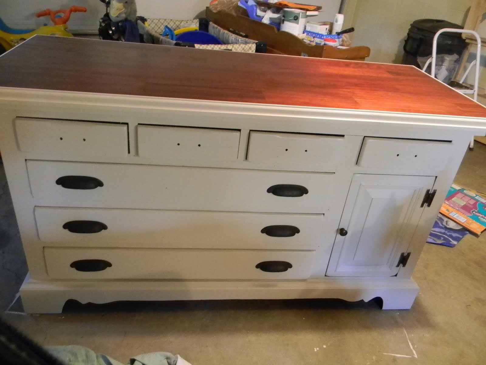 Remodelaholic From Dresser To Kitchen Island