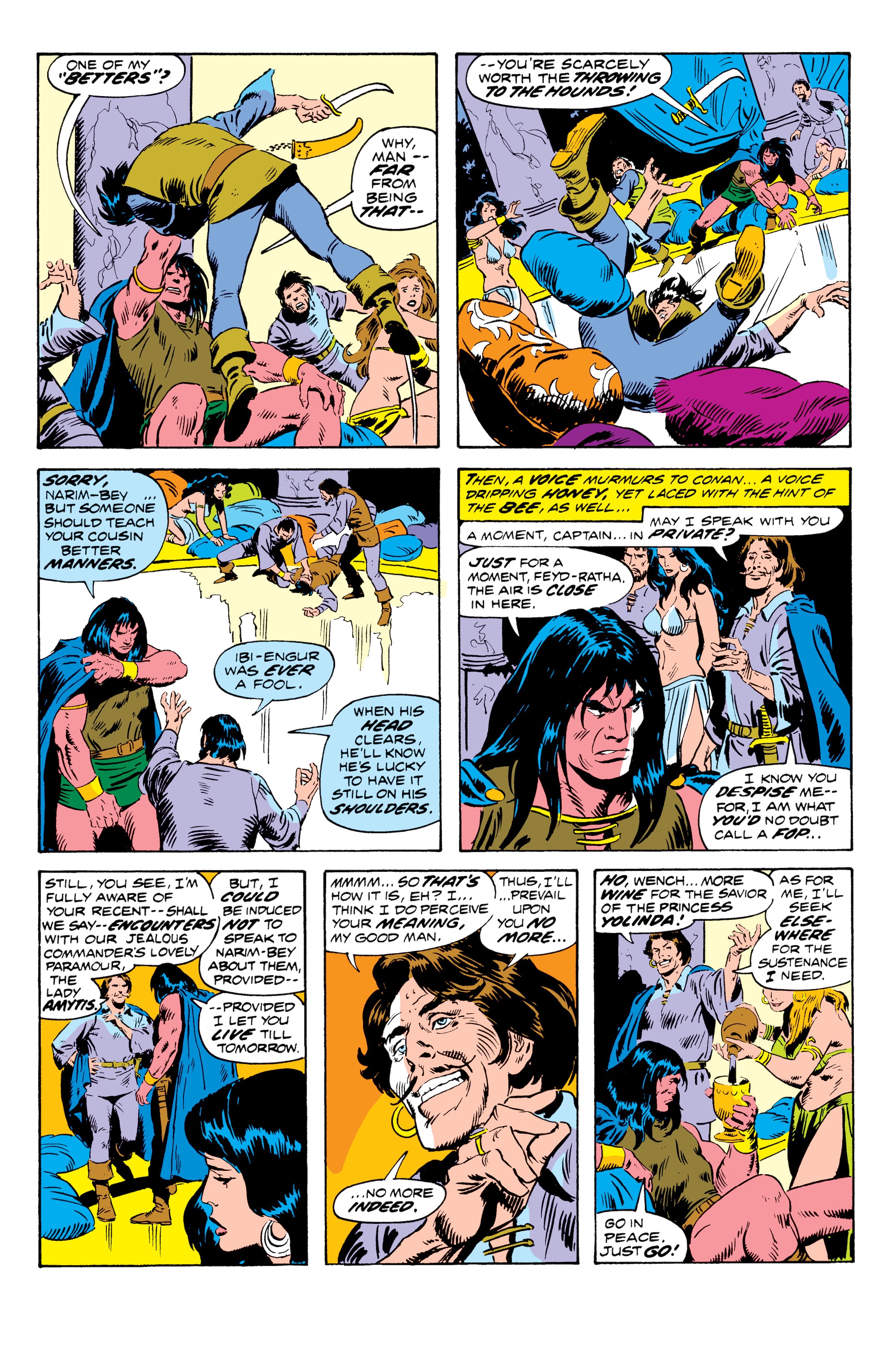 Read online Conan The Barbarian Epic Collection: The Original Marvel Years - The Curse Of The Golden Skull comic -  Issue # TPB (Part 3) - 29