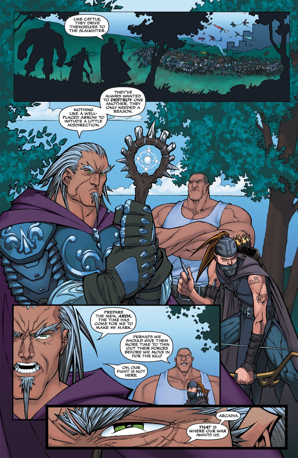 Michael Turner's Soulfire: Dying Of The Light issue 3 - Page 8