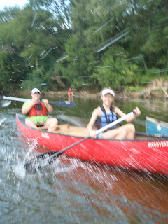 Helen and daughter enjoying the local Rappahannock River