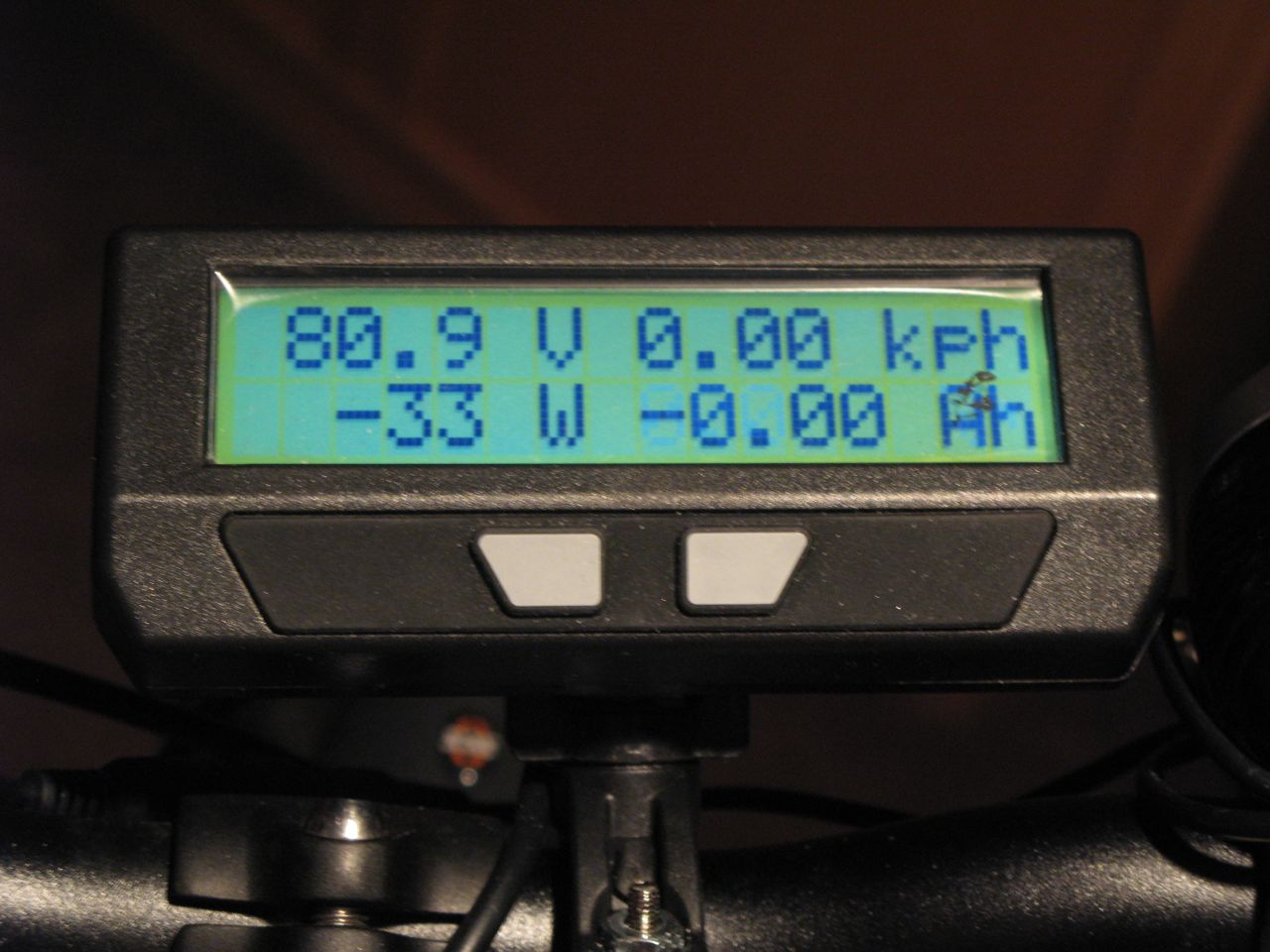 large screen cycle computer