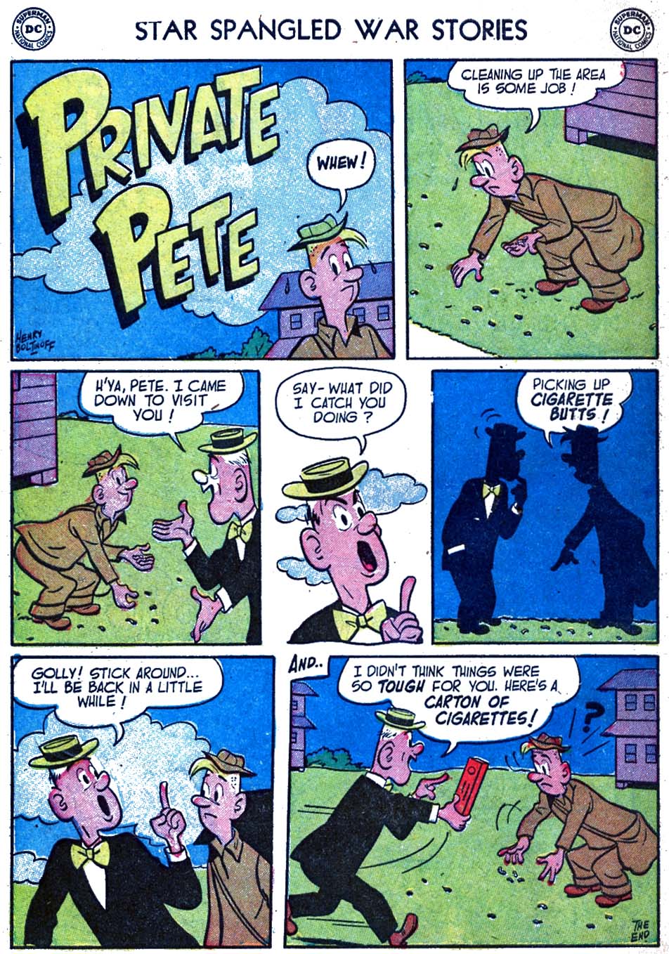 Read online Star Spangled War Stories (1952) comic -  Issue #4 - 34