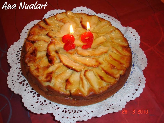 TARTA RAPIDA DE MANZANA 