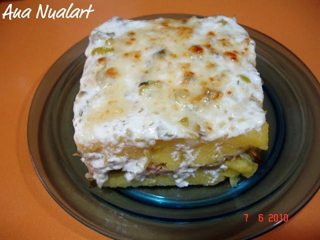  POLENTA RELLENA CON ATUN 