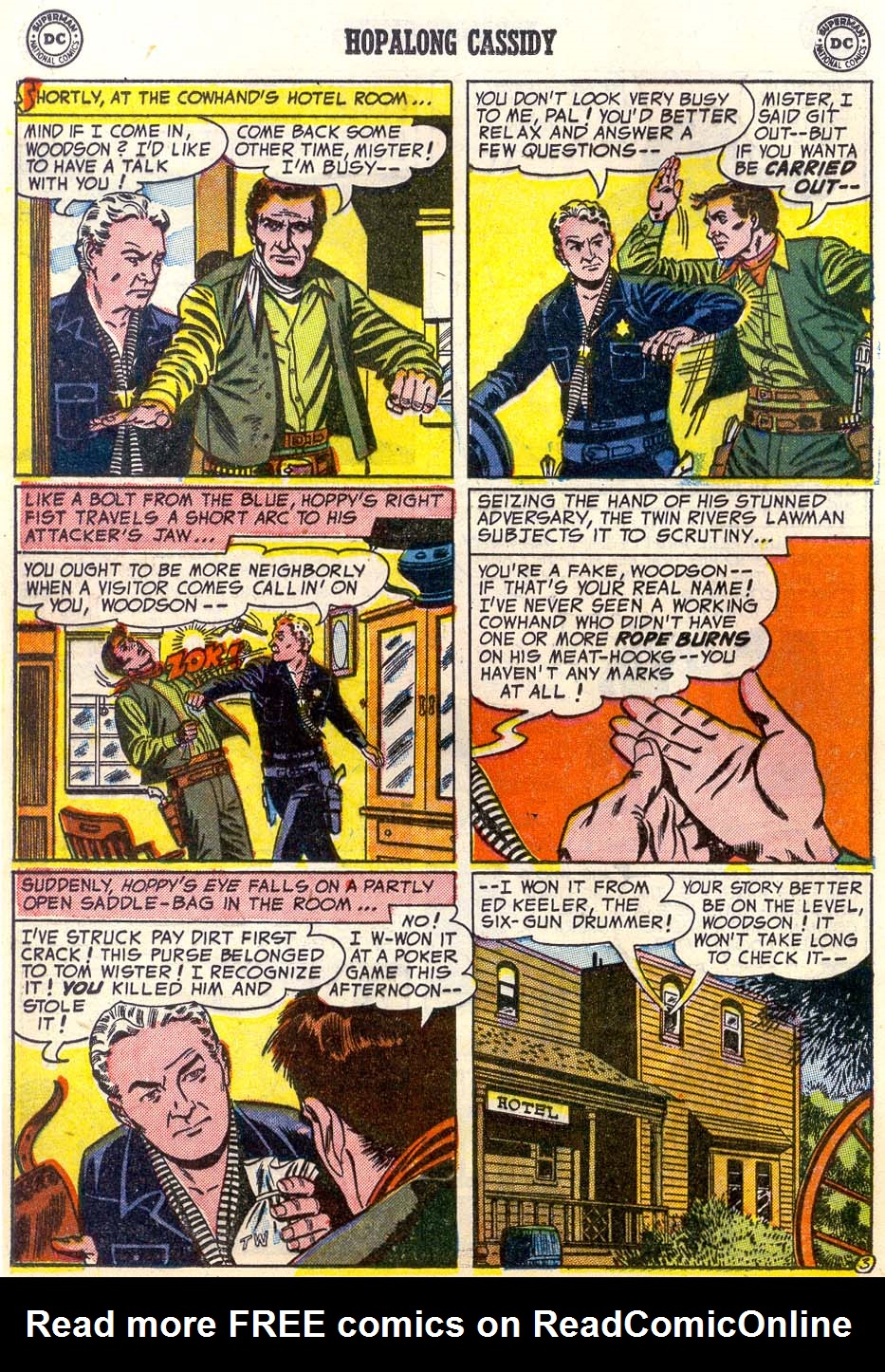 Read online Hopalong Cassidy comic -  Issue #91 - 16