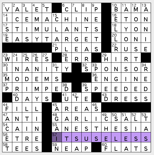 L.A. Crossword Confidential 01.08 Sat