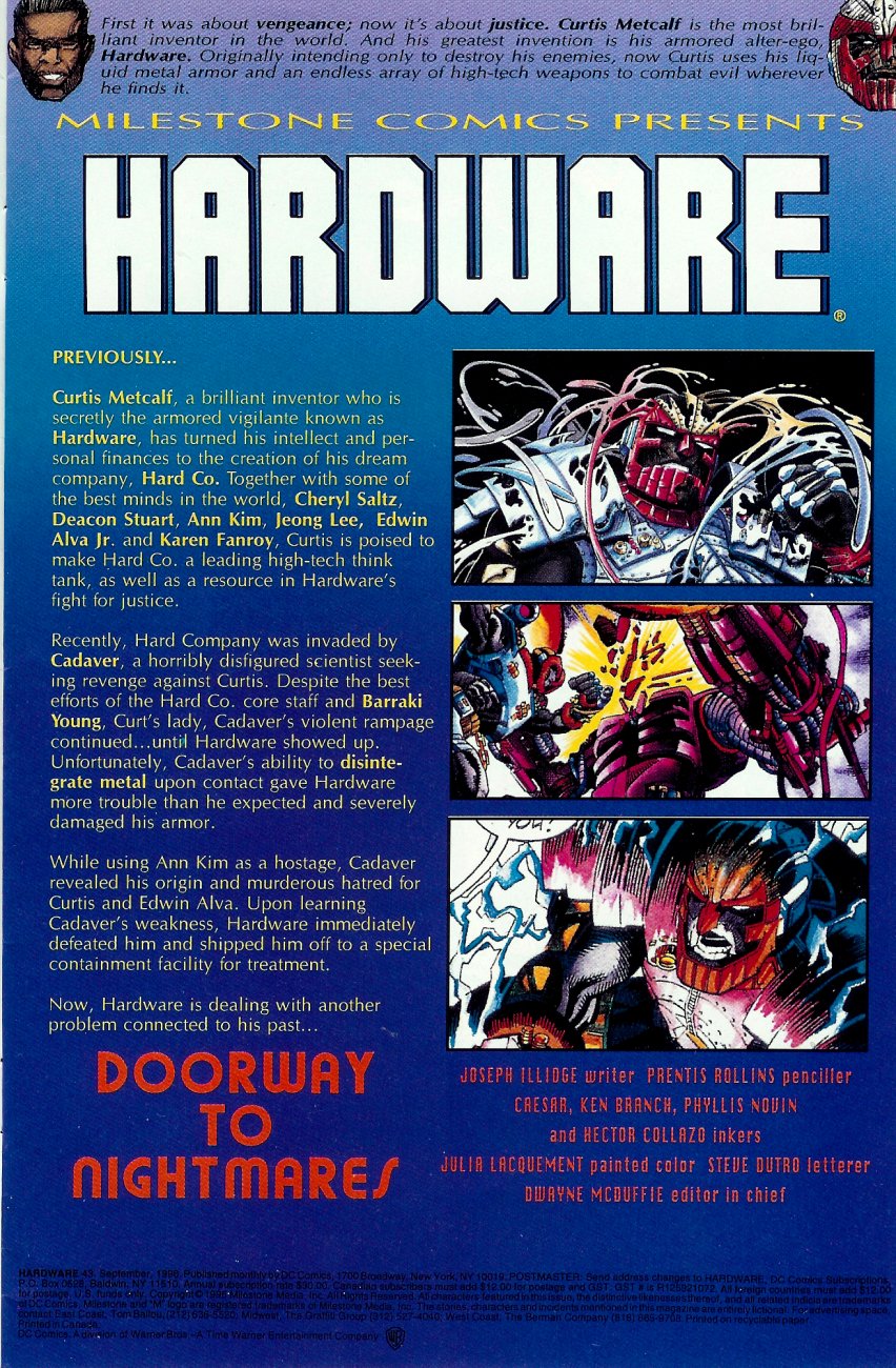 Read online Hardware comic -  Issue #43 - 2