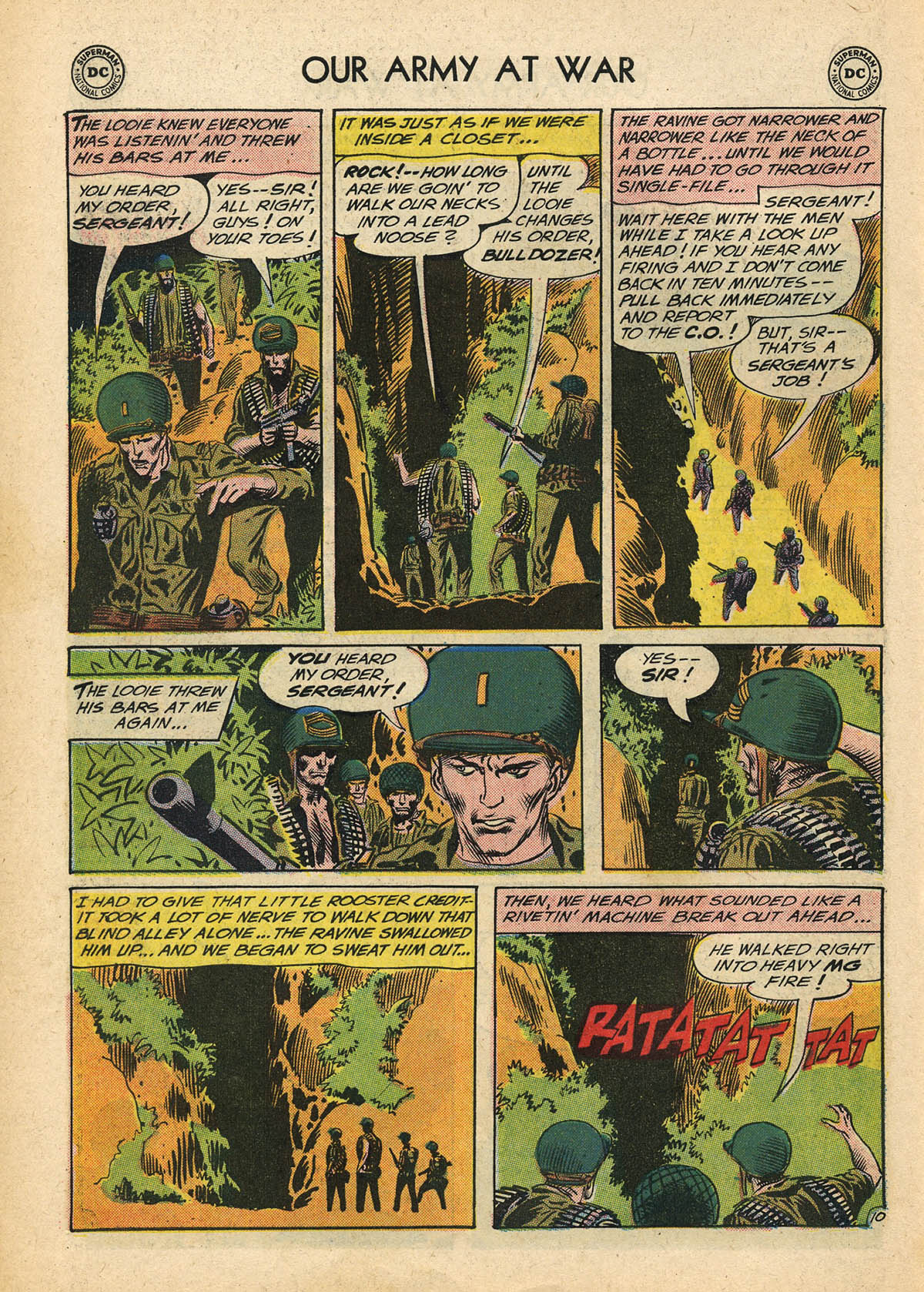 Read online Our Army at War (1952) comic -  Issue #110 - 14