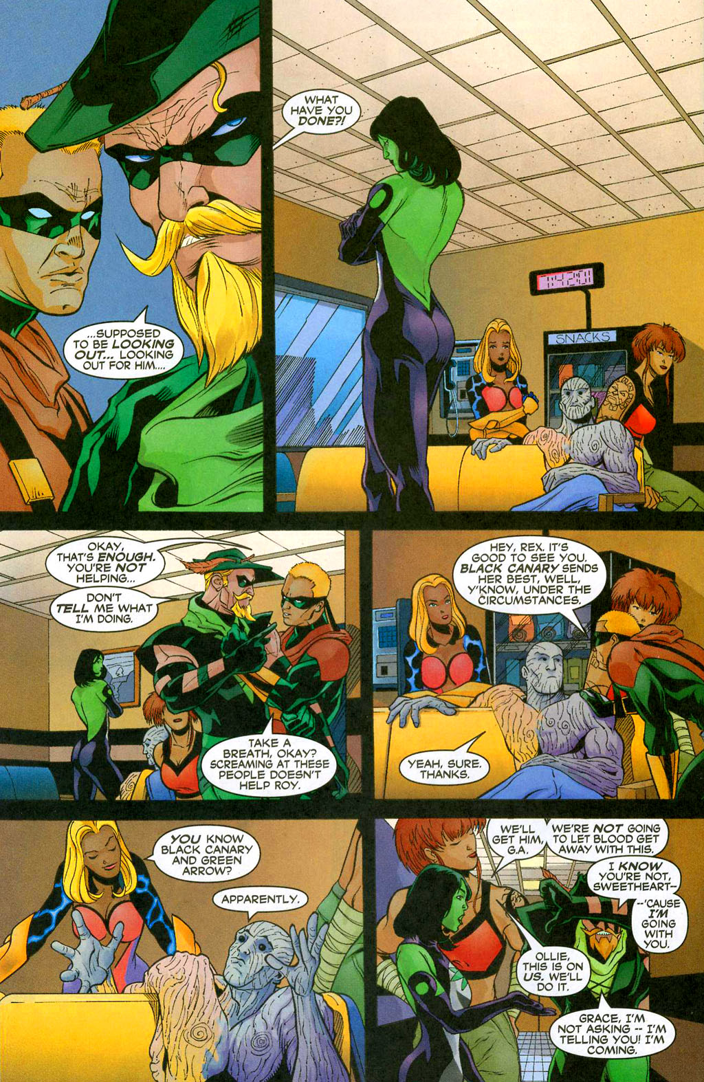 Read online Outsiders (2003) comic -  Issue #6 - 7
