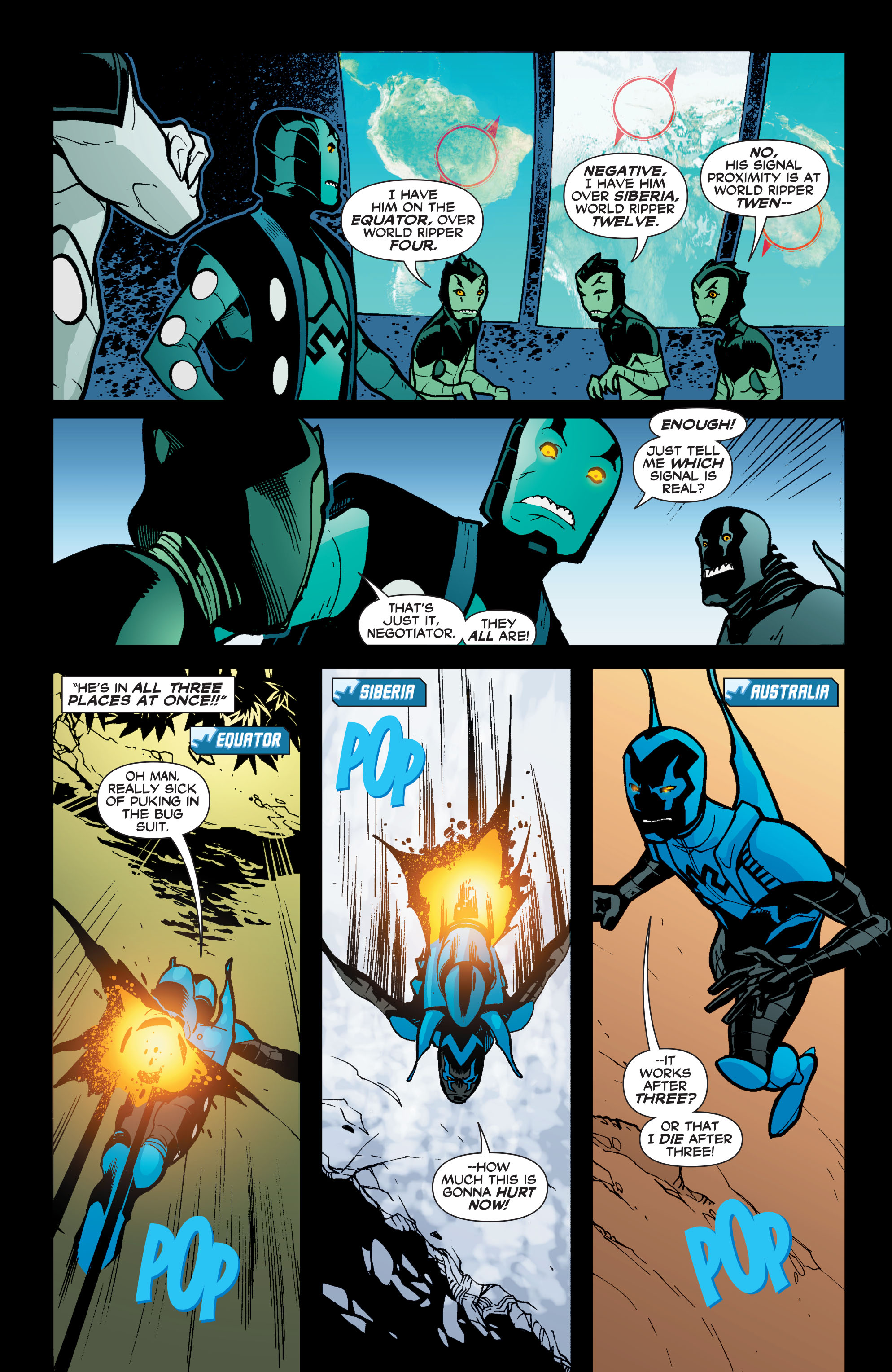 Read online Blue Beetle (2006) comic -  Issue #23 - 12