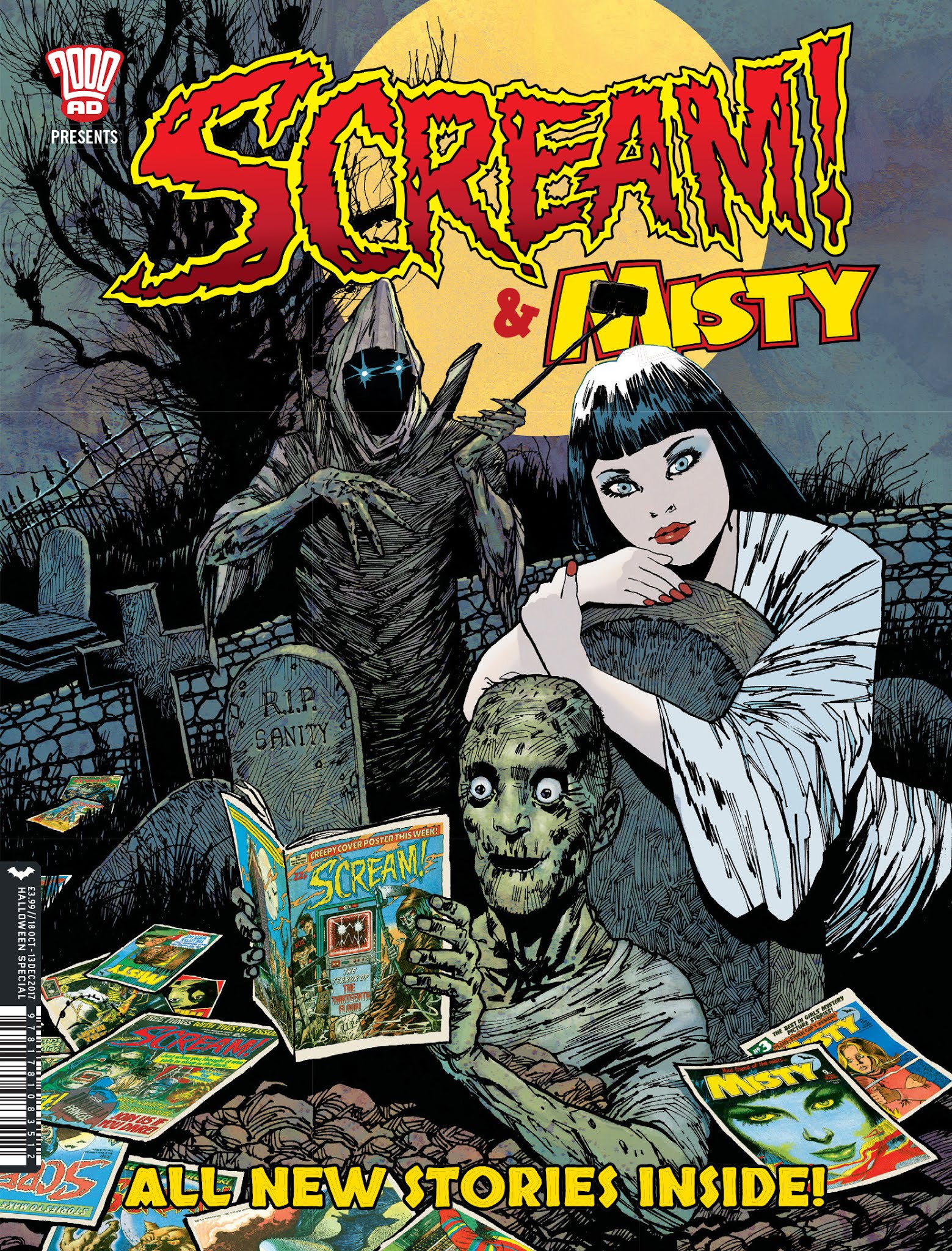 Read online Scream! & Misty Halloween Special comic -  Issue #1 - 1