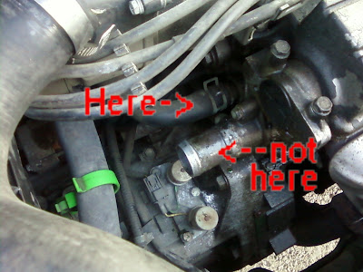 THE WEASEL'S BLOGGAGE: Honda CRV Thermostat replacement