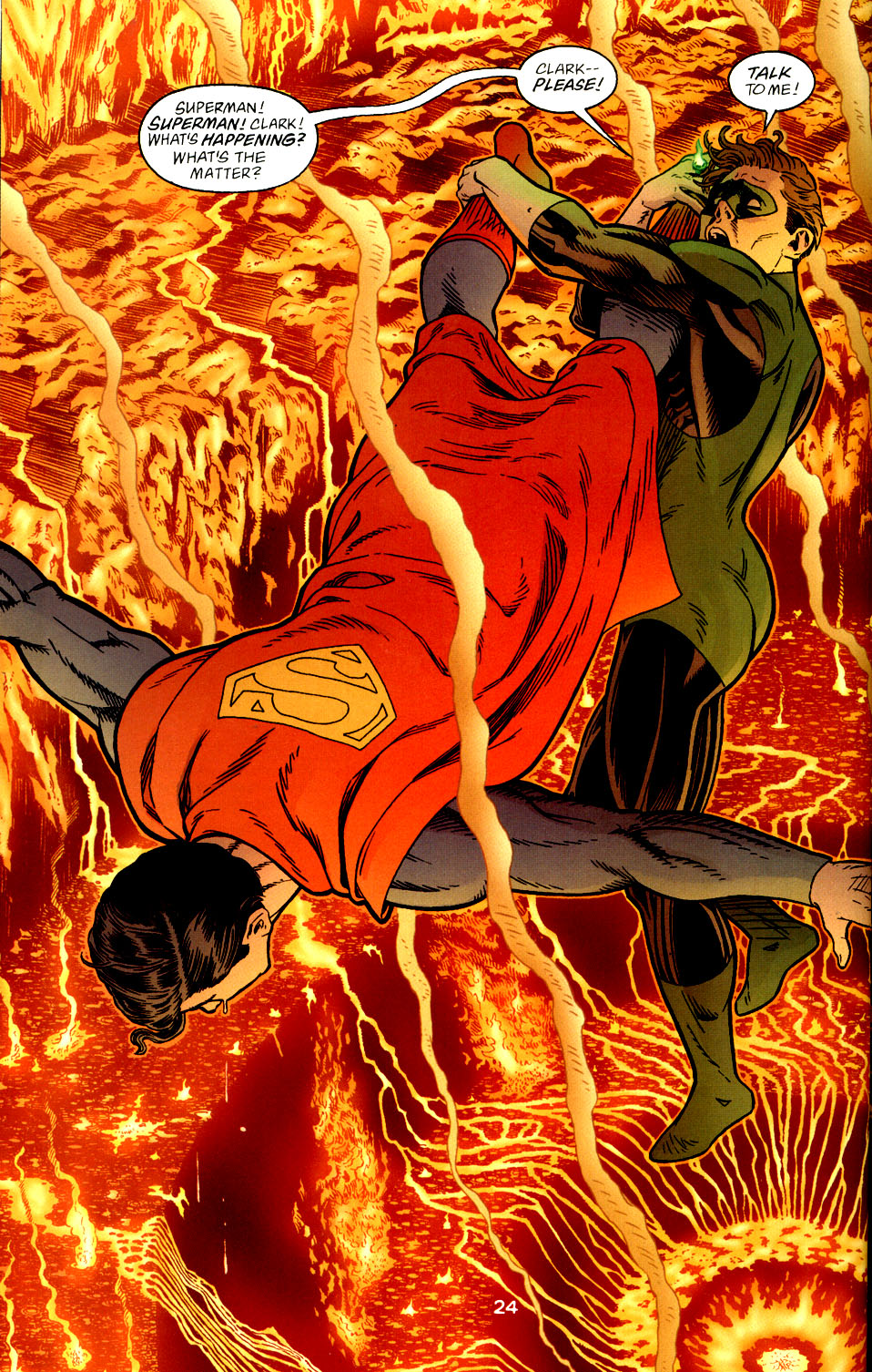 Read online Green Lantern/Superman: Legend of the Green Flame comic -  Issue # Full - 34