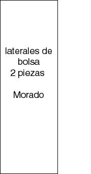 molde 3 bolsa princesa