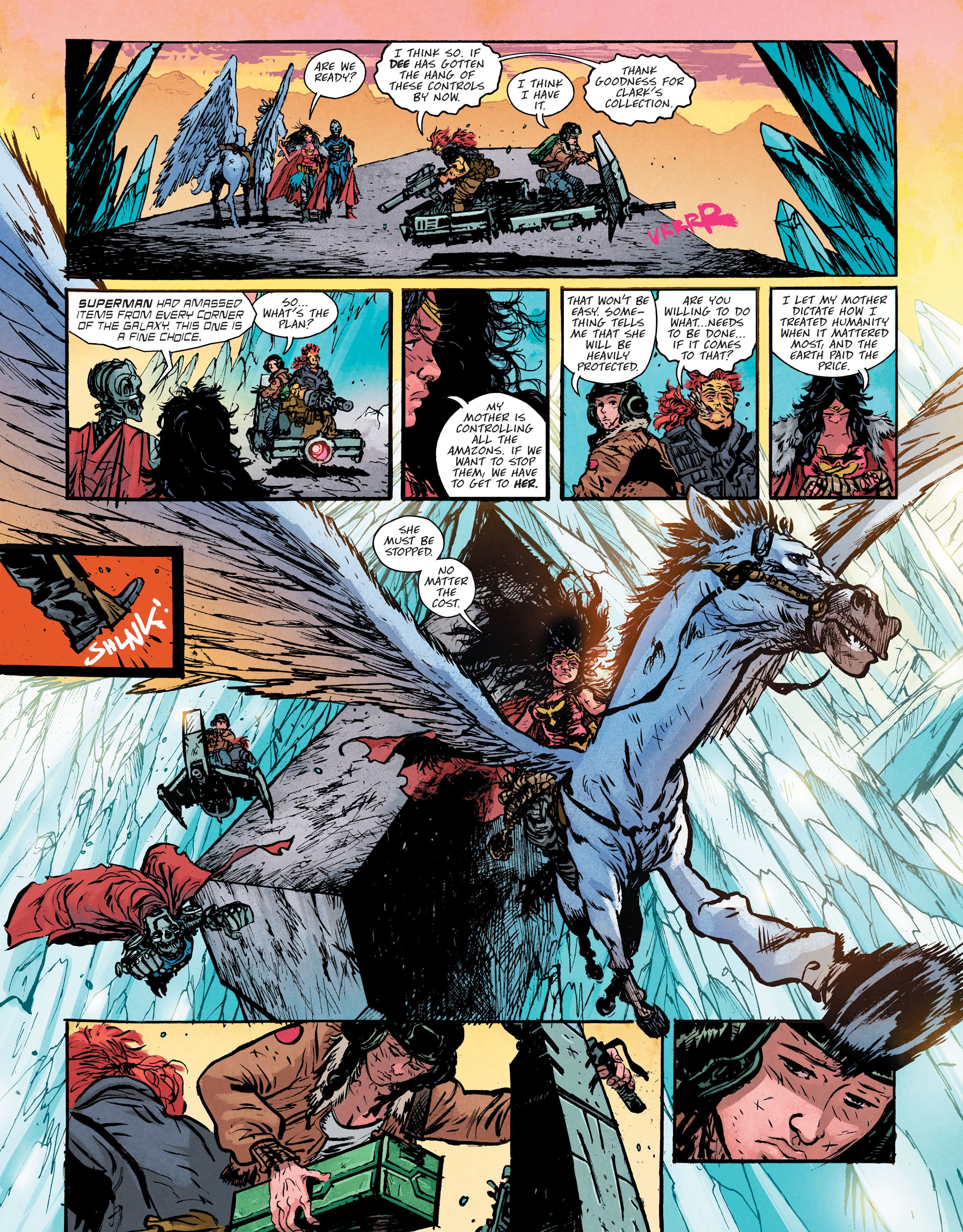 Read online Wonder Woman: Dead Earth comic -  Issue #4 - 7
