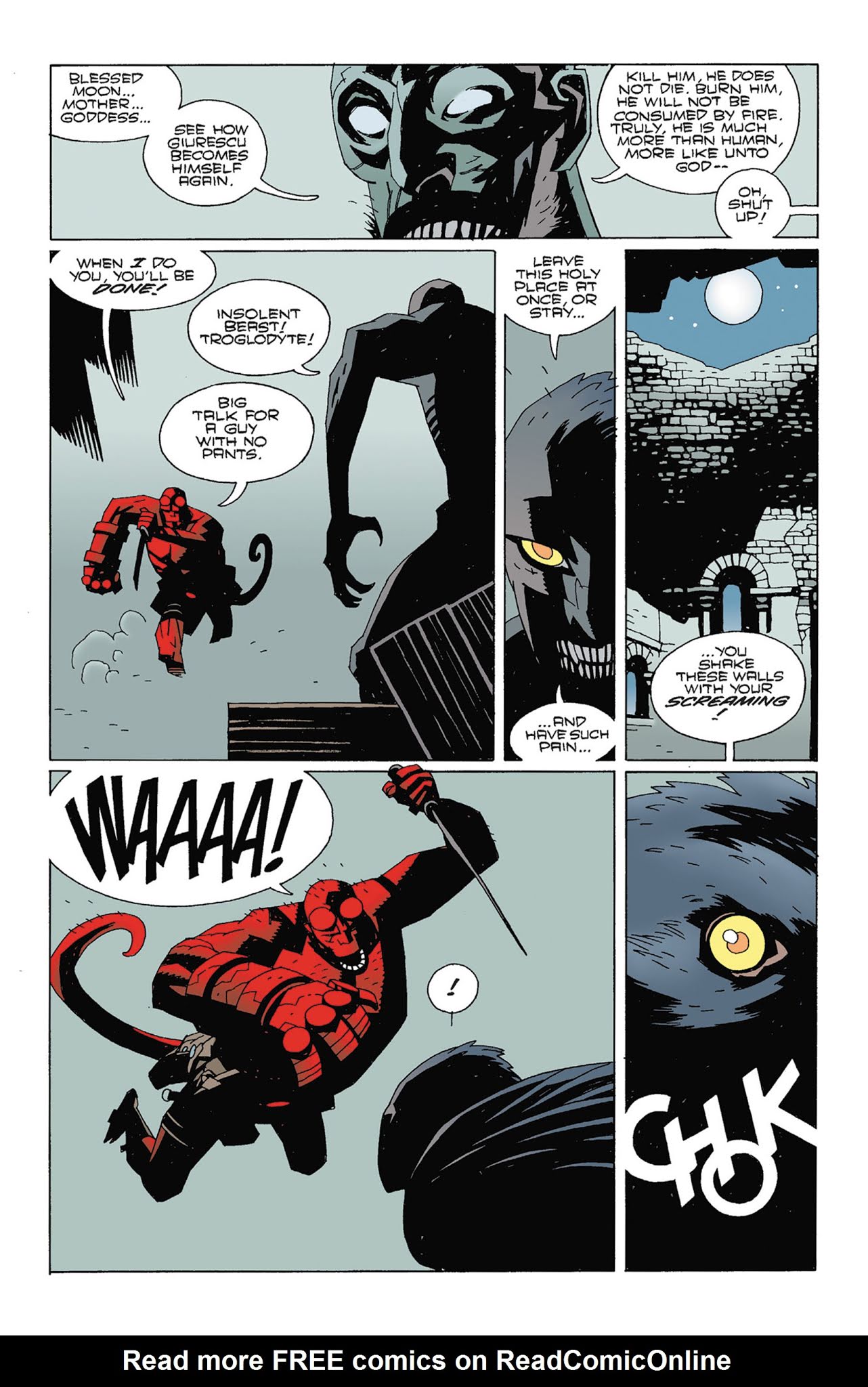 Read online Hellboy: Wake the Devil comic -  Issue # _TPB - 61