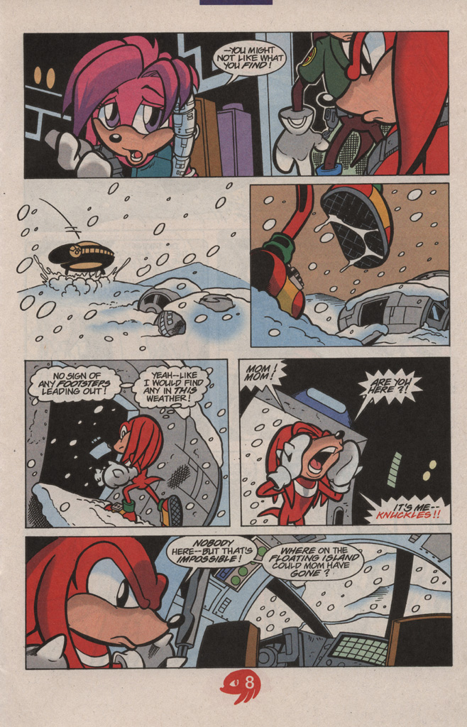 Read online Knuckles the Echidna comic -  Issue #20 - 13