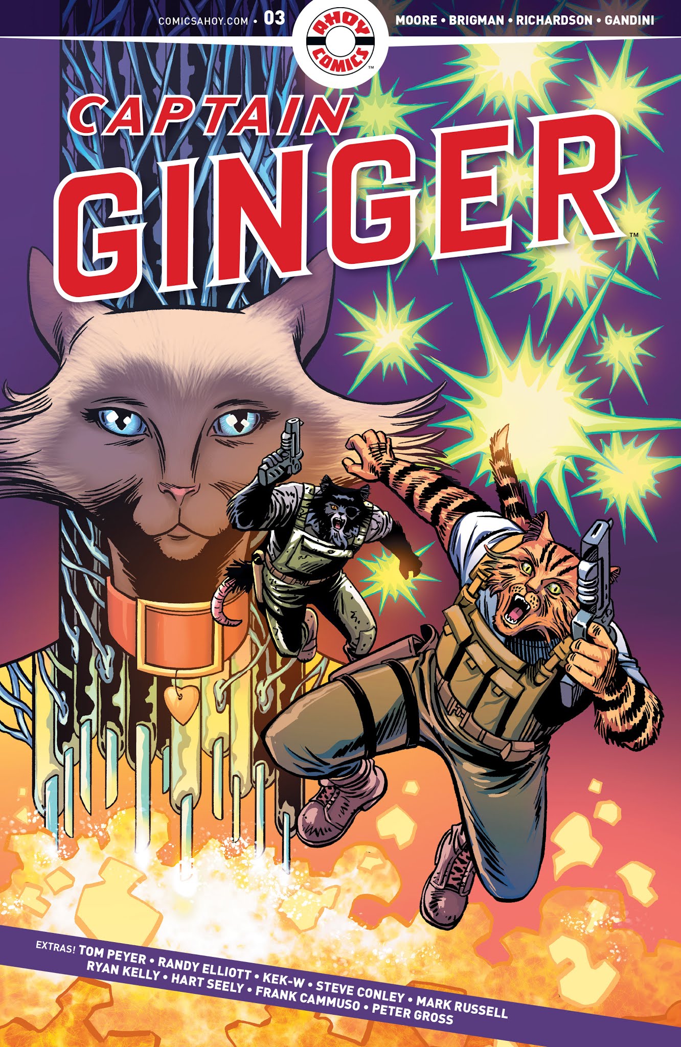 Read online Captain Ginger comic -  Issue #3 - 1