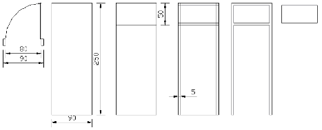 disain gambar 3d cara membuat kusen pintu di autocad 
