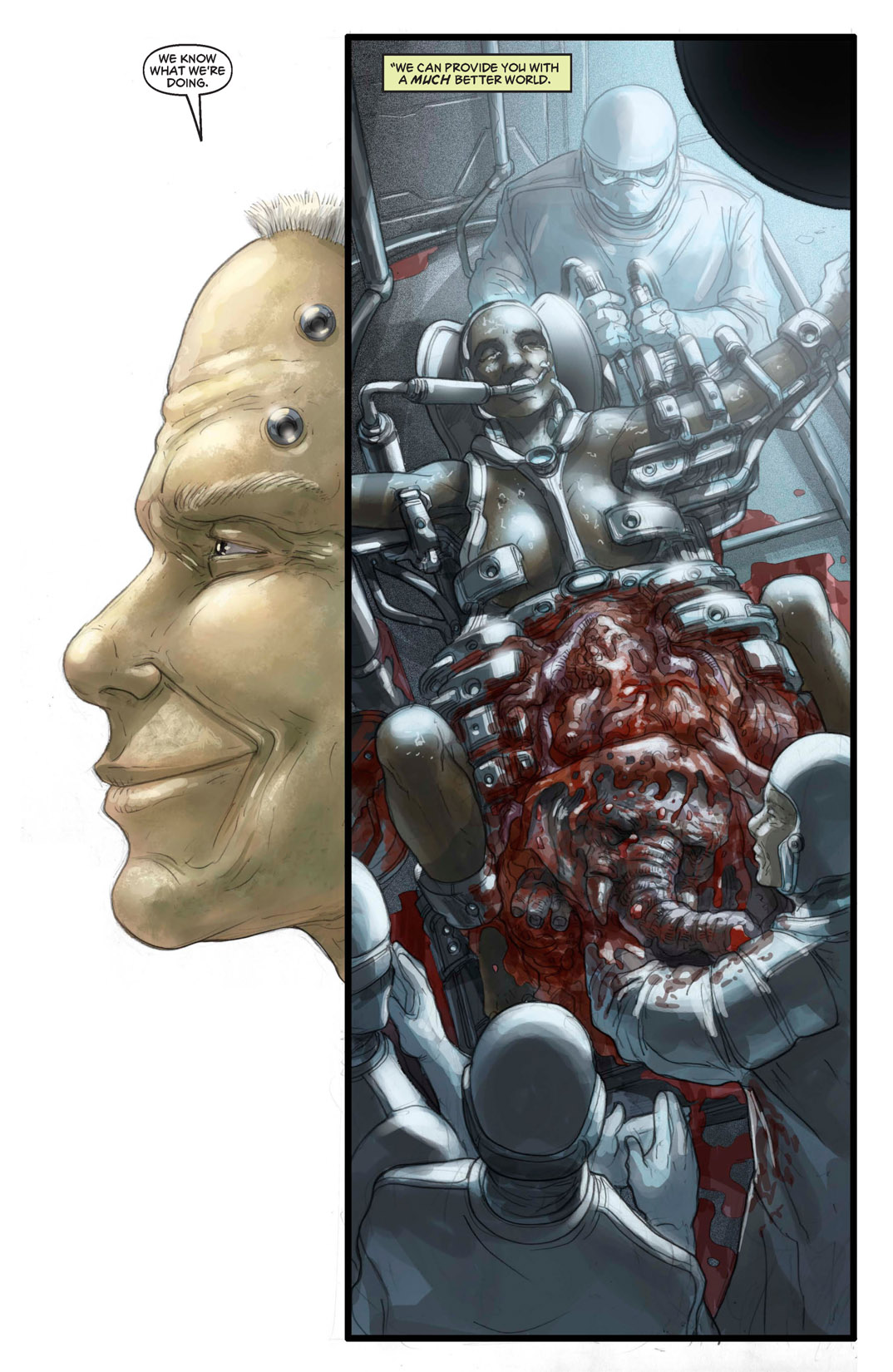 Read online Elephantmen comic -  Issue #32 - 35