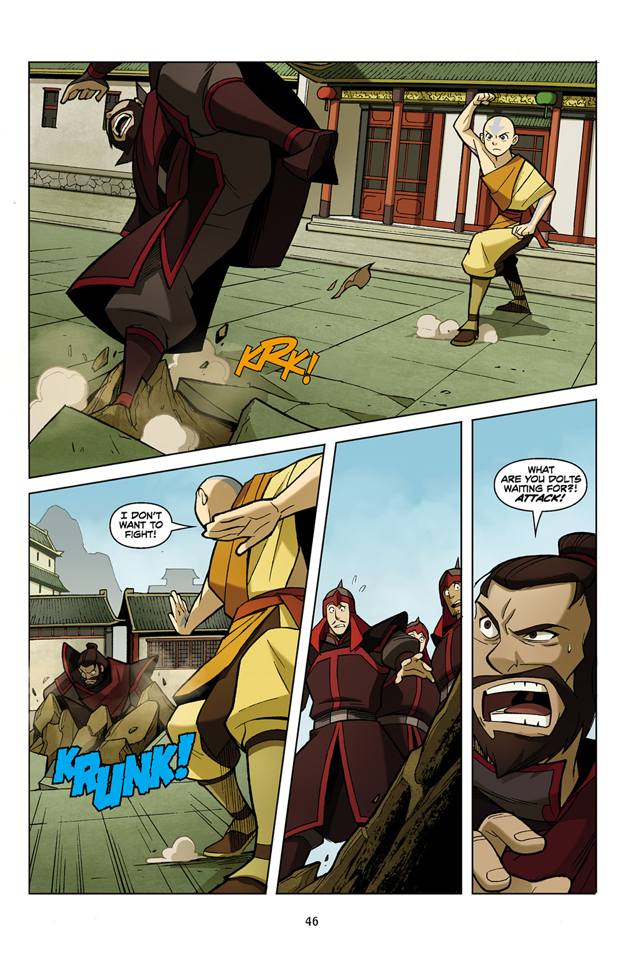 Read online Nickelodeon Avatar: The Last Airbender - The Promise comic -  Issue # Part 1 - 47