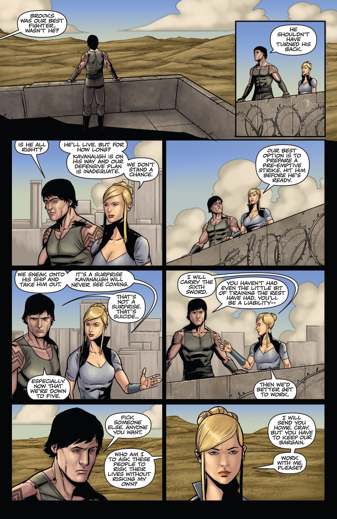 Read online The 7th Sword comic -  Issue #4 - 11